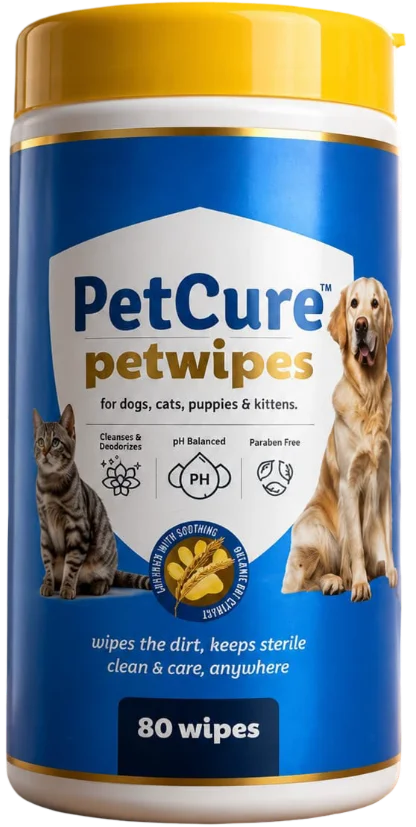 80 Pull Canister Pack Pet Wipes