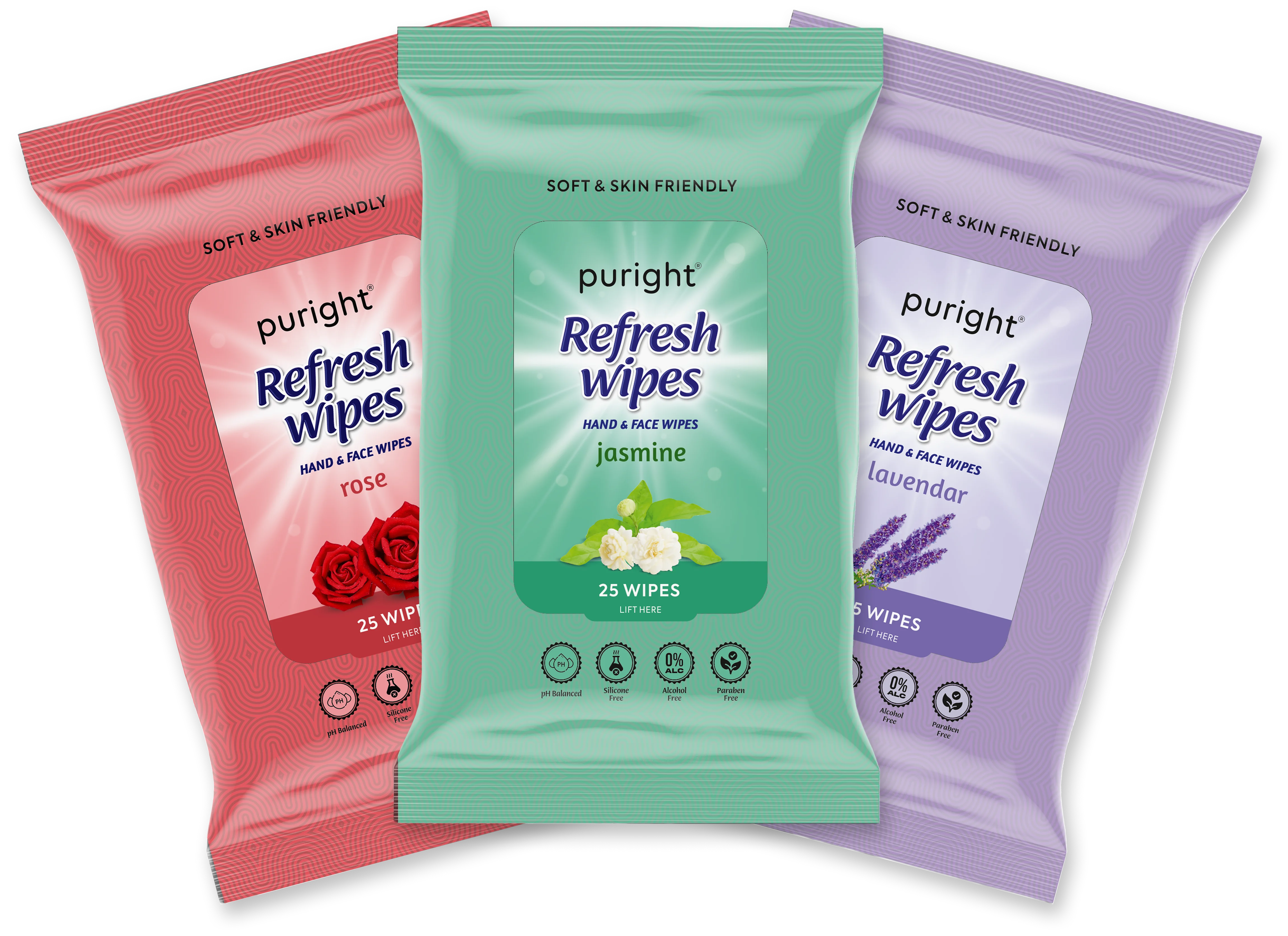 25 Pull Refreshing Wipes
