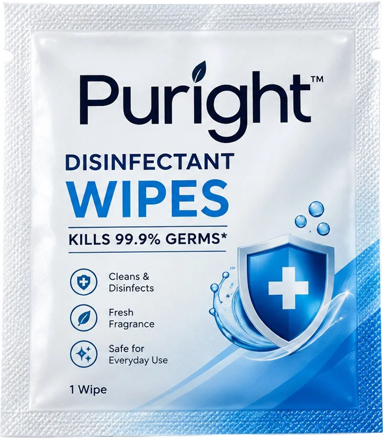 Single Pack Disinfectant Wipes